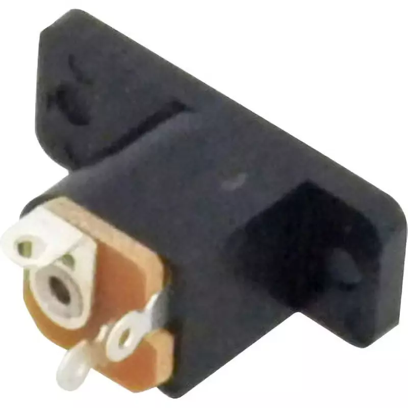 MARUSHIN ELECTRIC DC Plug Jack DC12 V Rated Voltage Straight 2 Amp Rated Current, MJ-065MA (Pack of 10)