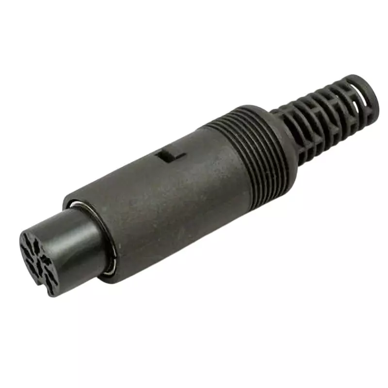 MARUSHIN ELECTRIC DIN Plug 8 Pole Straight Female, MJ-56