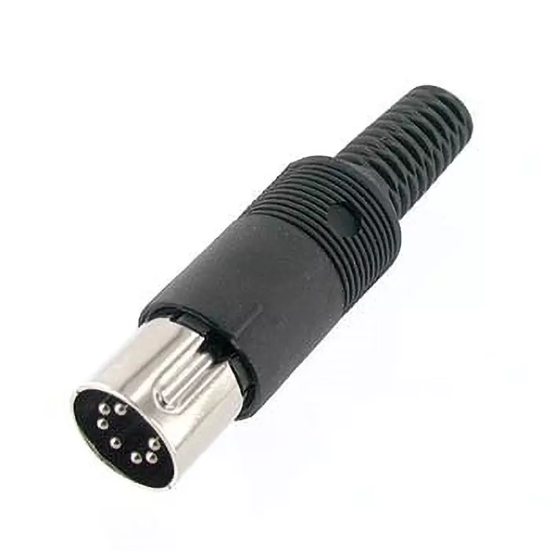 MARUSHIN ELECTRIC DIN Plug Cable Insertion Surface Mount Device Plug Connector Shape 7 poles No. of Pin, MP-017/8