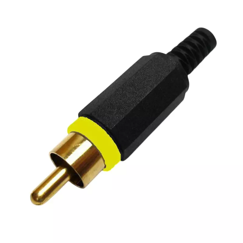 MARUSHIN ELECTRIC RCA Plug Straight Type DC12 V Rating AC250 V (1 minute) Withstand Voltage, MR-595BGN-6