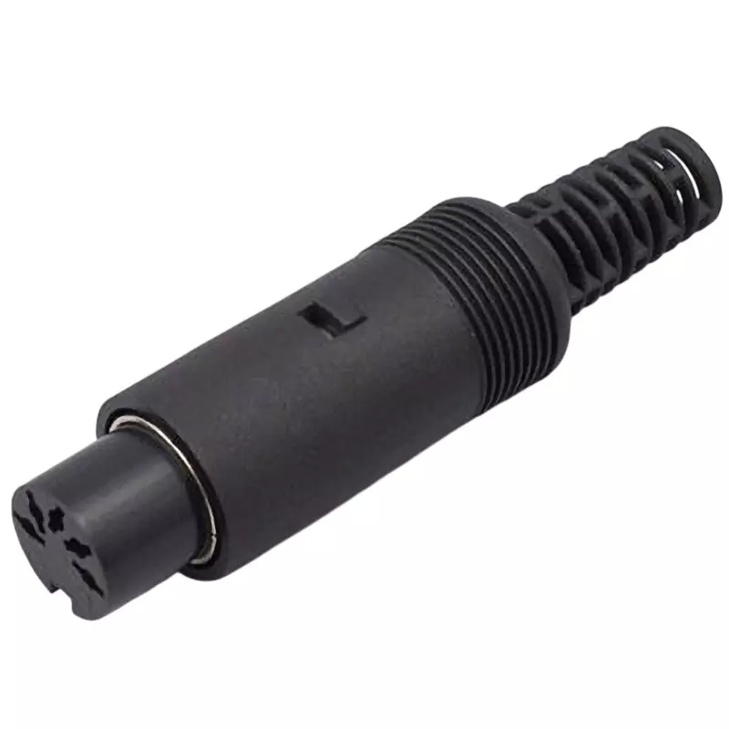 MARUSHIN ELECTRIC DIN Plug 5 Pole Straight Female, MJ-52