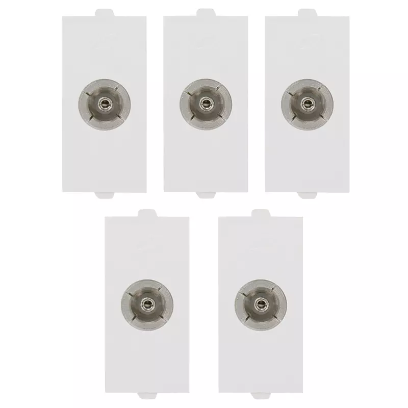 Cona 9336 White TV Antenna Socket
