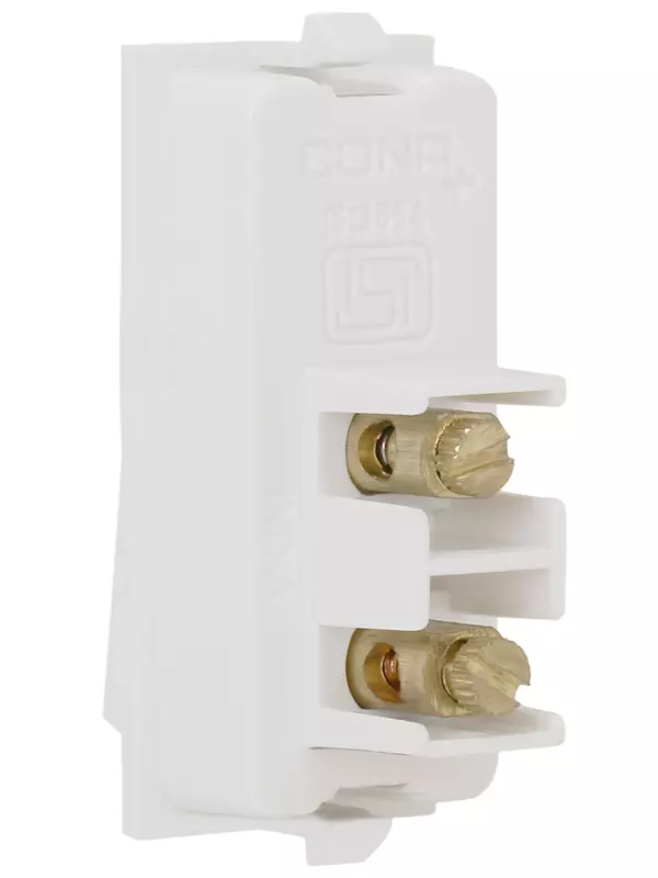 Cona 9261 6A/240V White Bell Push Pack of 5