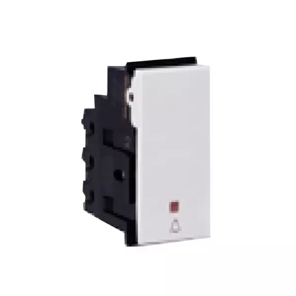 Buy Havells Murano ACMMBIW100 10 AX Bell Switch Mega Flat Module with