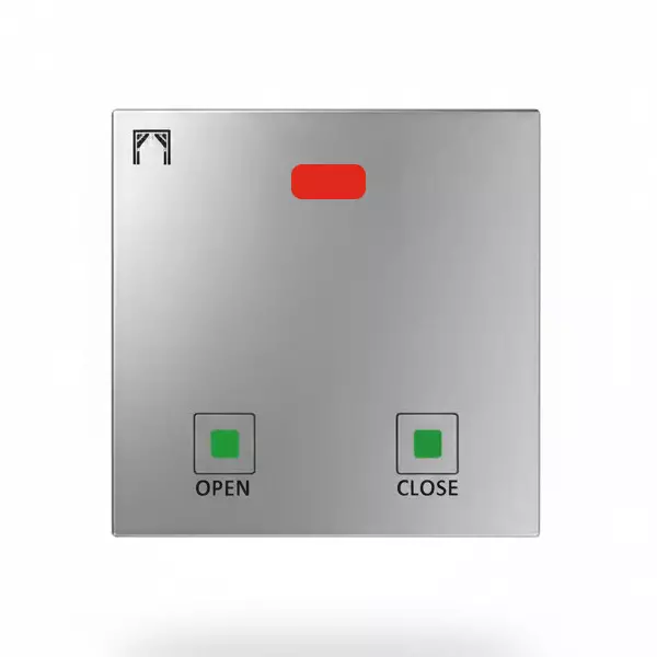 Anchor Roma Urban Curtain Control Switch With Remote 50 W Silver for Homes, Offices & Commercial Use, 71010S-RC