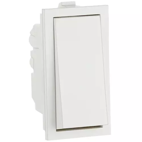 Golek Accura Electrical Switch Rocker 1 Way 1 Modular, 5001 (Pack of 20)