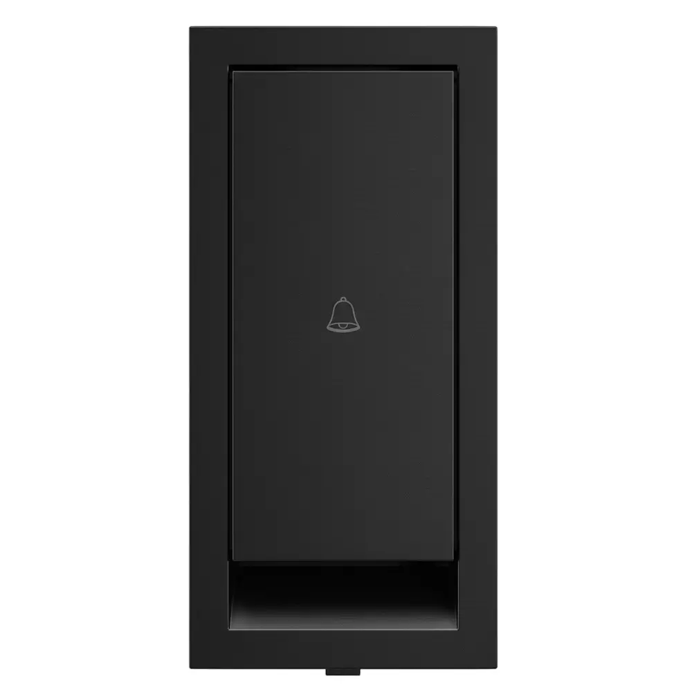 K9 Benz Bell Push Switch 1 Module 6 Amp Black, 9604 (Pack of 20)