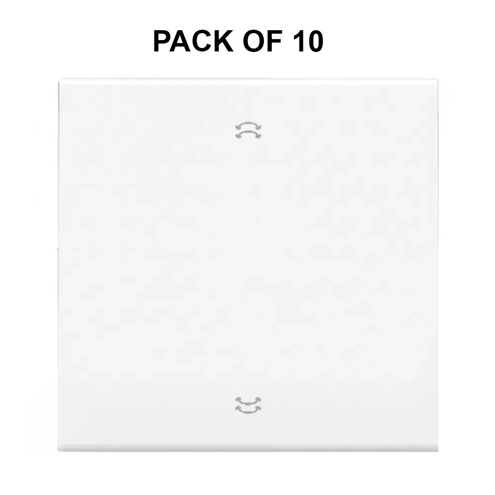 K9 Evoq Tango Switch 2 Way 20 Amp 2 Module White, 9215 (Pack of 10)