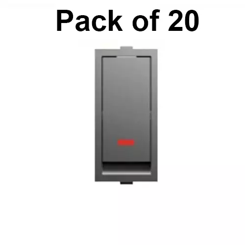 cona-level-switch-with-indicator-olive-grey-6-amp-1-way-ml-104-pack-of-20-pcs