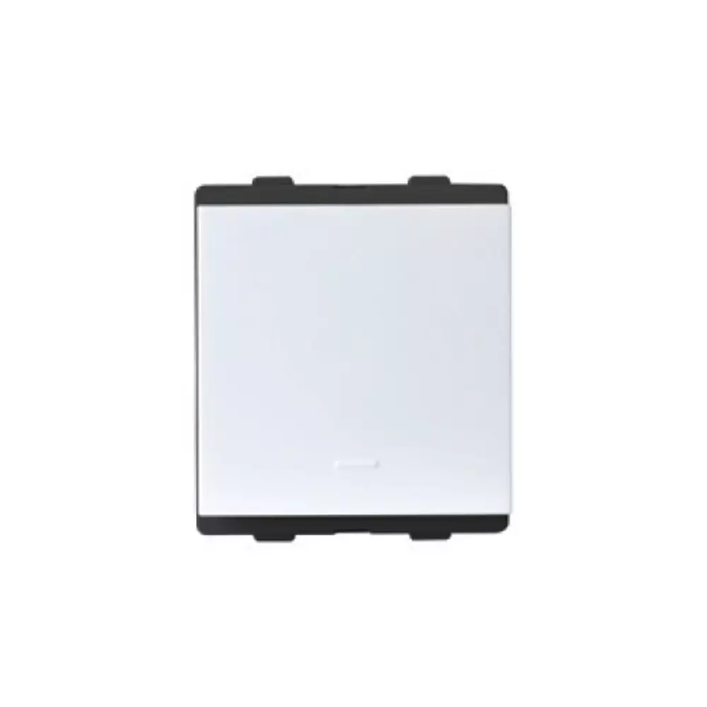L&T [ Lauritz Knudsen ] Englaze Switch Snow White 2 Module 1 Way 20 Amp Current, CB92102SW20