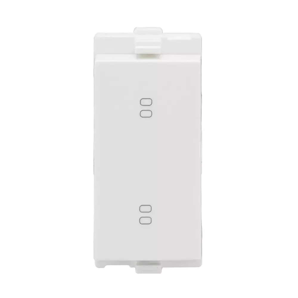 L&T [ Lauritz Knudsen ] Engem Switch White Color 2 Way 1 Modular 16 AX Current, CB93201SW16