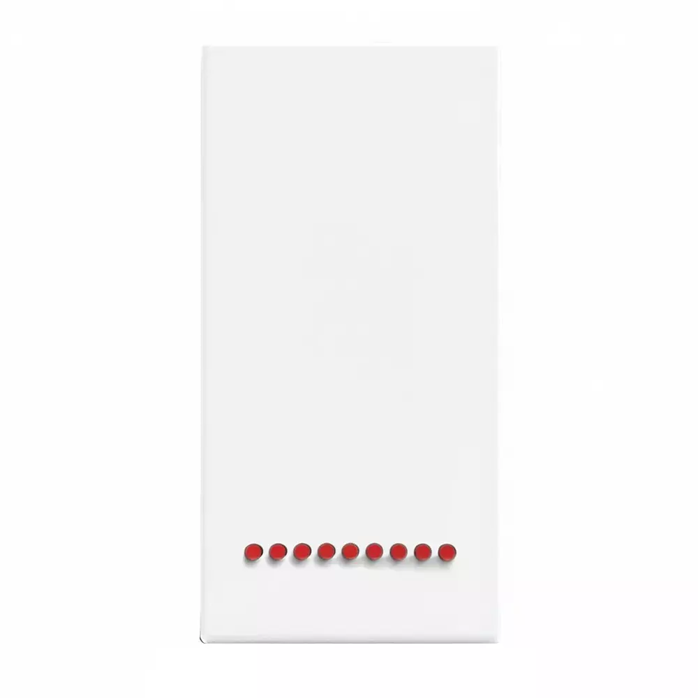 K9 Evoq Arc Switch With Indicator 1 Way 20 Amp 1 Module White, 9363 (Pack of 20)