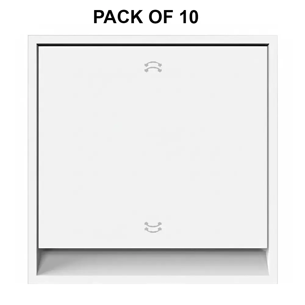 K9 Evoq Neo Switch 2 Way 20 Amp 2 Module White, 9393 (Pack of 10)