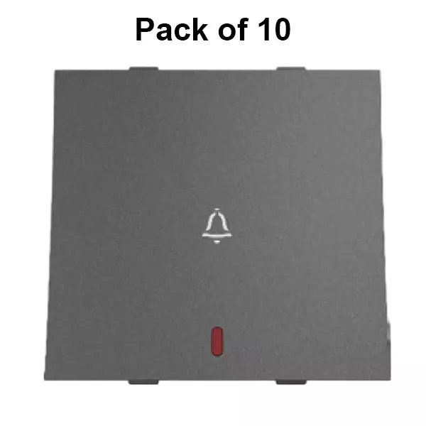anchor-penta-zen-bell-push-flat-switch-with-indicator-2-module-10-amp-black-65177b-pack-of-10