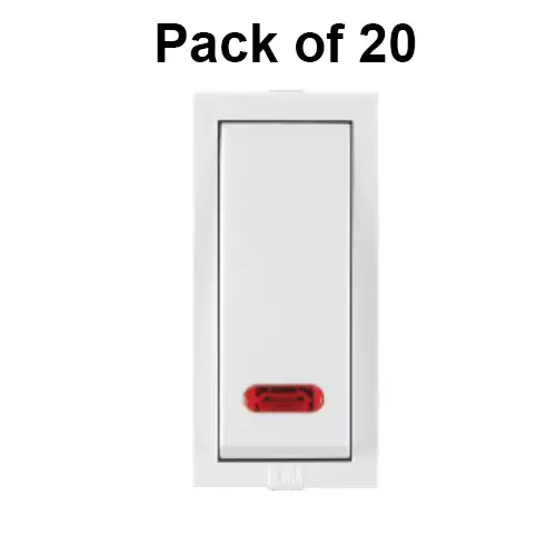 anchor-roma-classic-power-motor-starter-switch-with-neon-white-single-pole-25-amp-22014-pack-of-20