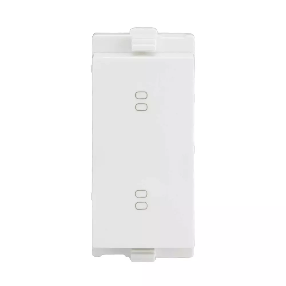 L&T [ Lauritz Knudsen ] Engem Switch White Color 2 Way 1 Modular 6 AX Current, CB93201SW06