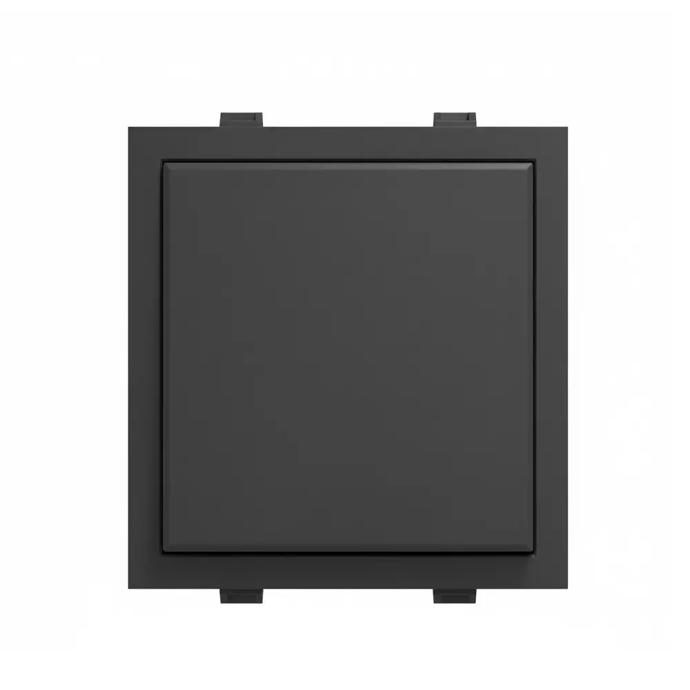 K9 Euro Switch 1 Way 2 Module 6 Amp Black, 9008 (Pack of 10)