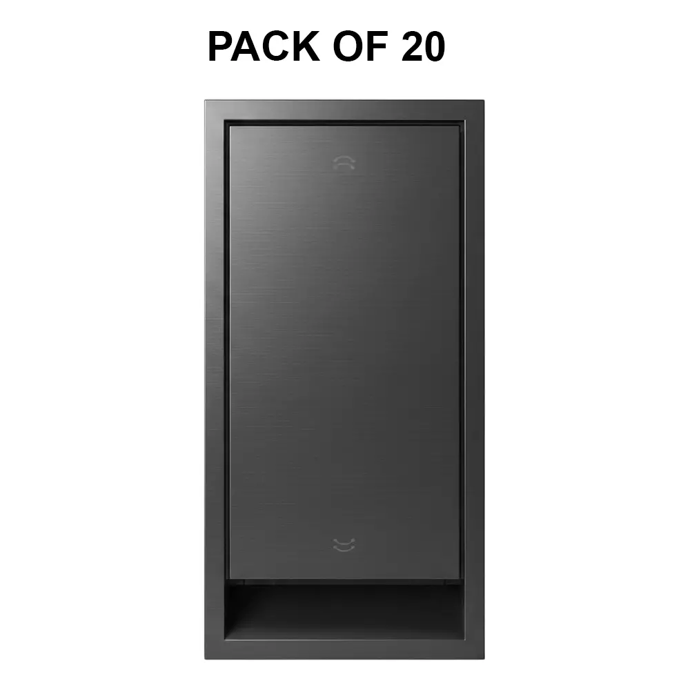 K9 Evoq Neo Switch 2 Way 6 Amp 1 Module Grey, 9382 (Pack of 20)