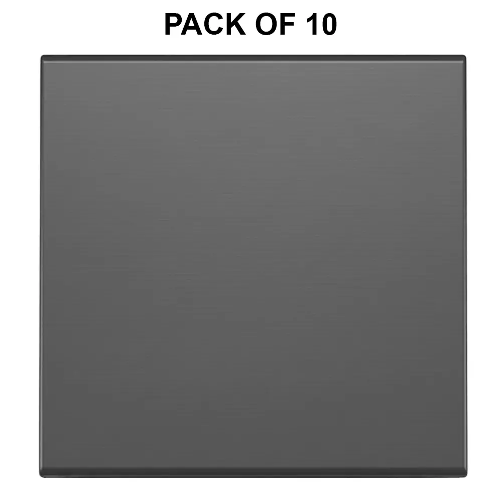 K9 Evoq Tango Dura Switch 1 Way 6 Amp 2 Module Grey, 9206 (Pack of 10)