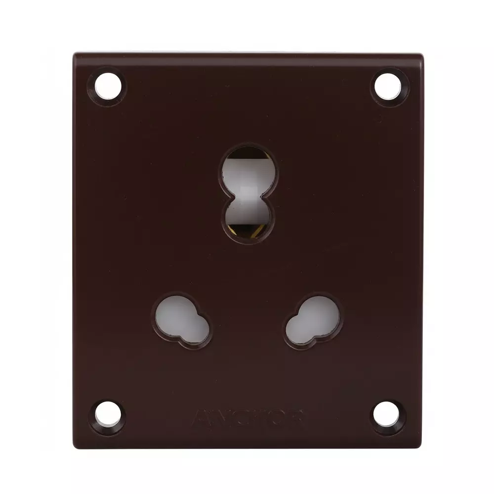 Buy Anchor Penta Capton Uni Socket Switch Wiring Device Dark Brown