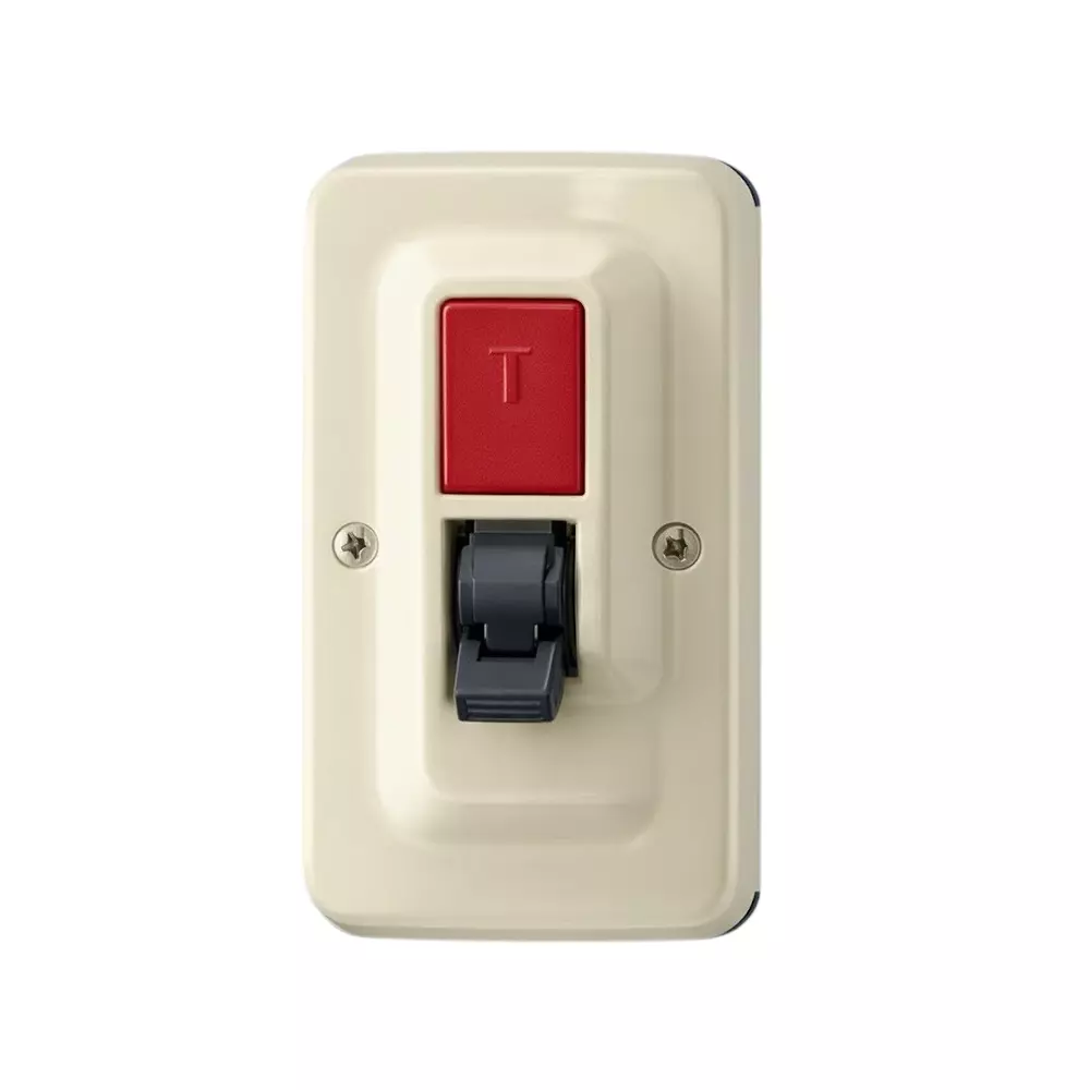 Anchor Penta Switch With Neon Wiring Device Double Pole Ivory 32 A Current Rating for Industrial and Home Use, 51218