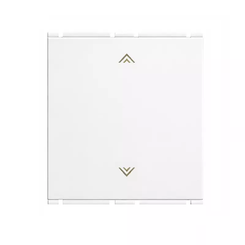 Goldmedal Air Aero 2 Way DP Switch 240 V Absolute White 20 A Current 2 Module for Commecial and Industrial Use, 182527
