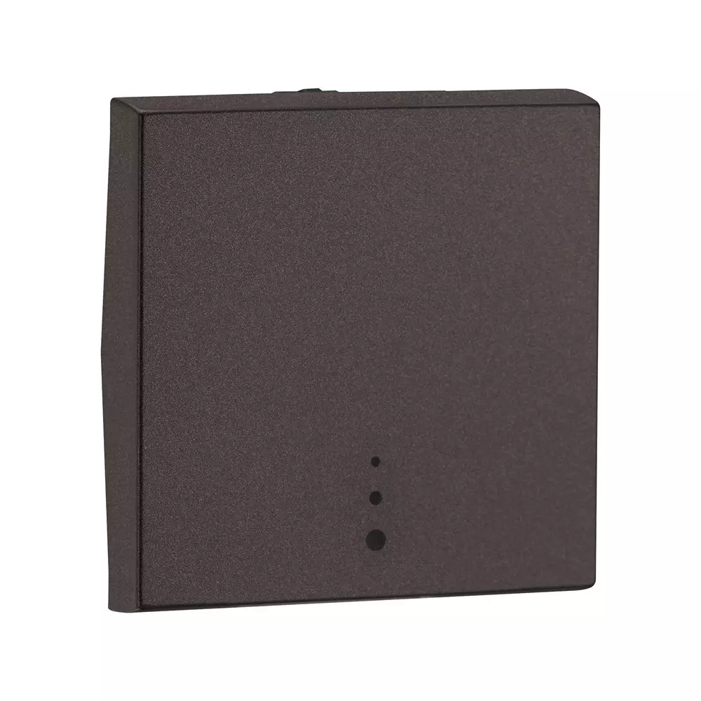 Legrand Myrius Switch 10 A 230 V AC, 1 Way with Indicator 2 Module Plastic Body and Charcoal Grey Color, 679408