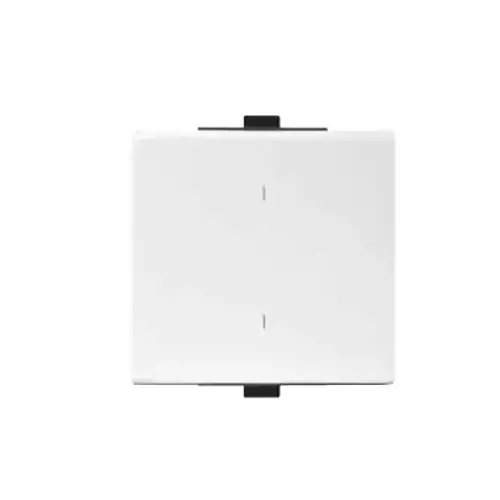Anchor Roma Plus Series Dura Switch 20 A Current Rating 2 Way 2 Module White Color, 289262 (Pack of 10 Pcs)