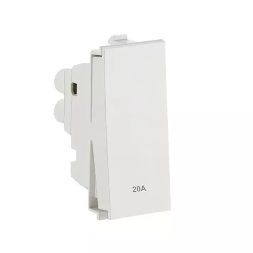 Golek Accura Electrical Switch Flat 1 Way 1 Modular, 5556 (Pack of 20)