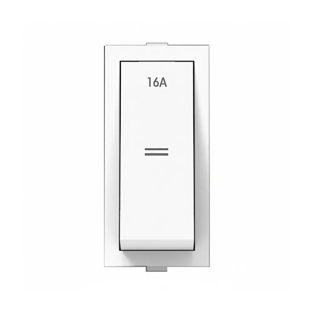 K9 Rocker Switch 2 Way 1 Module 20 Amp White, 9116 (Pack of 20)
