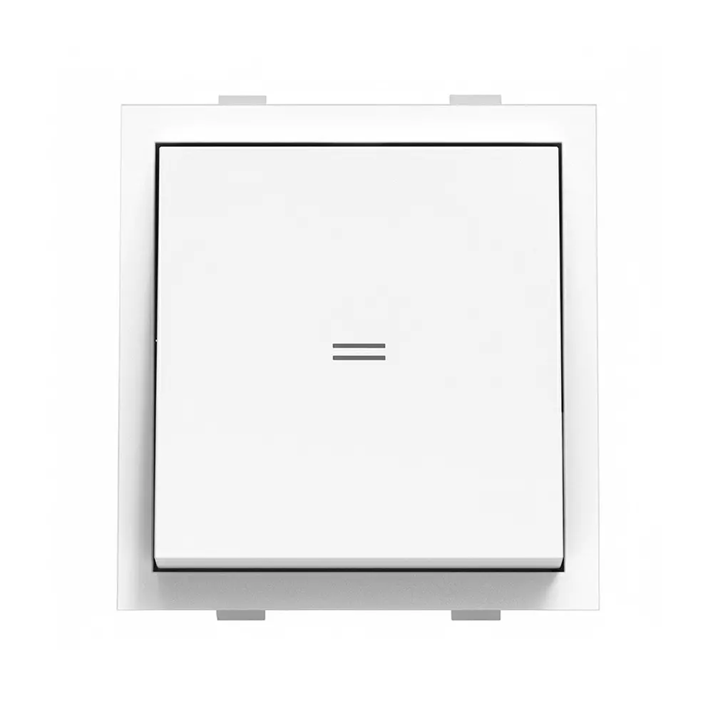 K9 Deluxe Switch 2 Way 2 Module 6 Amp White, 9009D (Pack of 10)