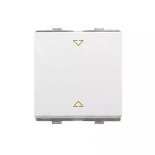 Goldmedal Curve Switch White Jazz 10 A Current 2 Module for Commecial and Industrial Use, 102012