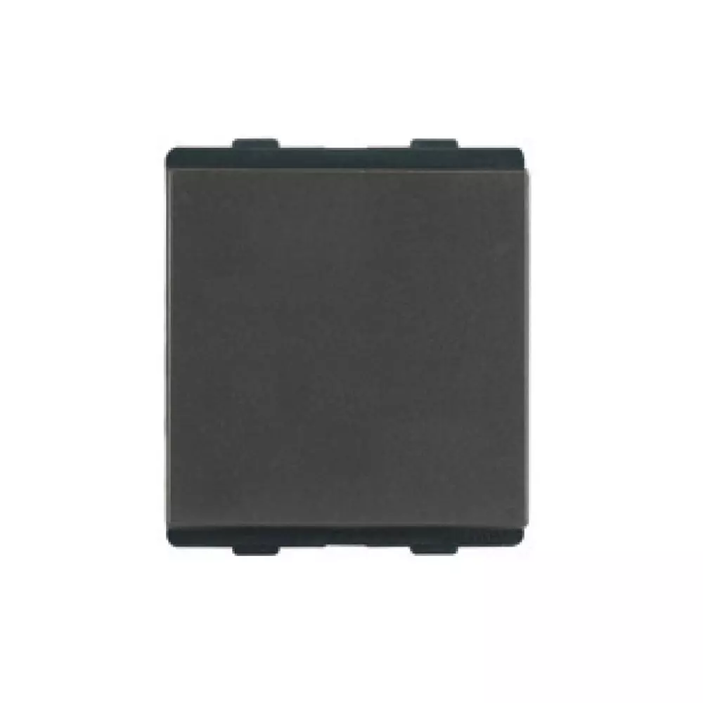 L&T [ Lauritz Knudsen ] Englaze Switch Mountain Grey 2 Module 1 Way 10 AX Current, CB92102SM10