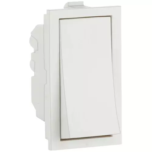 Golek Accura Electrical Switch Rocker-Radius 1 Way 1 Modular, 5111 (Pack of 20)
