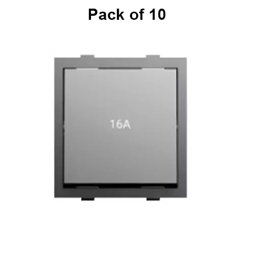 Cona Switch Olive 16 Amp 1 Way, M-114 (Pack of 10 Pcs)