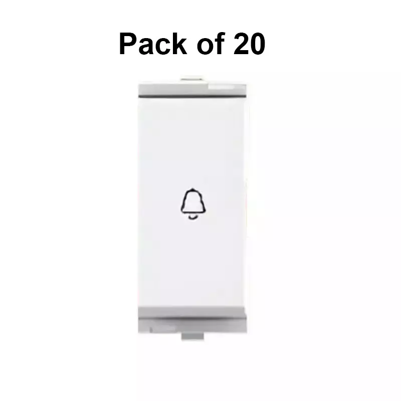 cona-swing-bell-push-switch-oura-series-white-pack-of-20-pcs