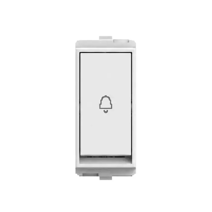 Cona Plane Bell Push Switch Oura Series White,, ORL-103 (Pack of 20 Pcs)