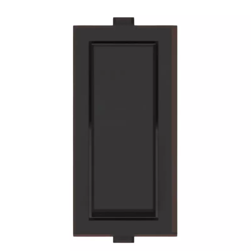 Anchor Rider Slim Switch 1 Way 100 W 6 A Graphite Black PVC Plastic for Industrial and Home Use, 47101GB