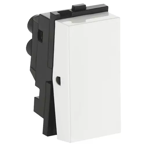 Golek Rider Electrical Switch Curve Thumb 1 Way 1 Modular, 7021 (Pack of 20)