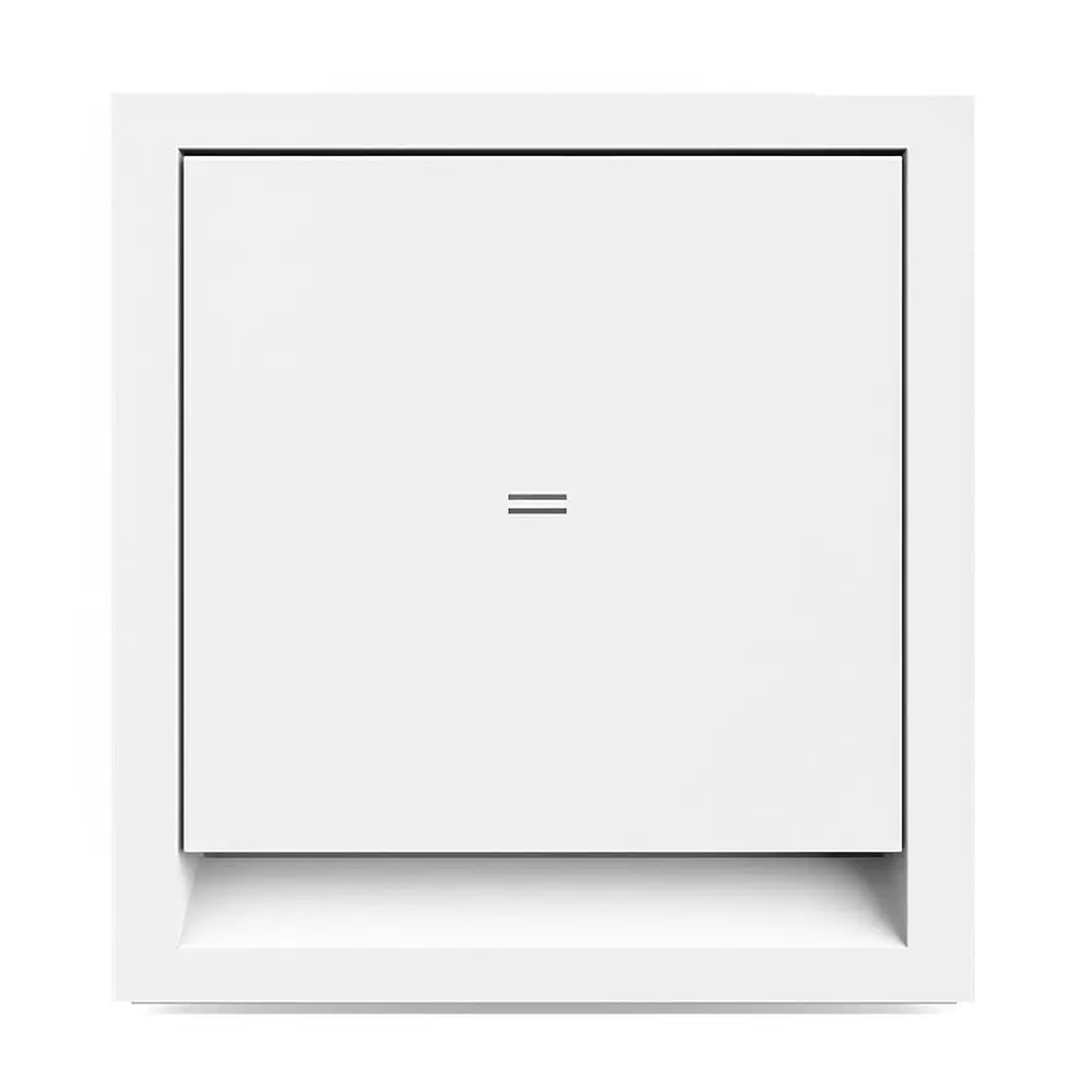 K9 Benz Switch 2 Way 2 Module 6 Amp White, 9607 (Pack of 10)