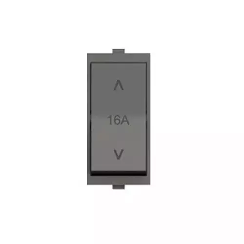 Cona Rise Switch Olive Pro Grey 16 Amp 2 Way, MR-107 (Pack of 20 Pcs)