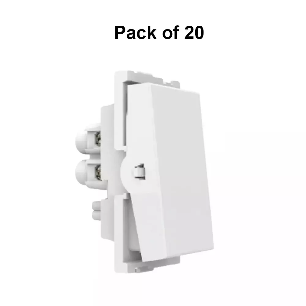 cona-swing-switch-oura-series-white-6-amp-1-way-pack-of-20-pcs