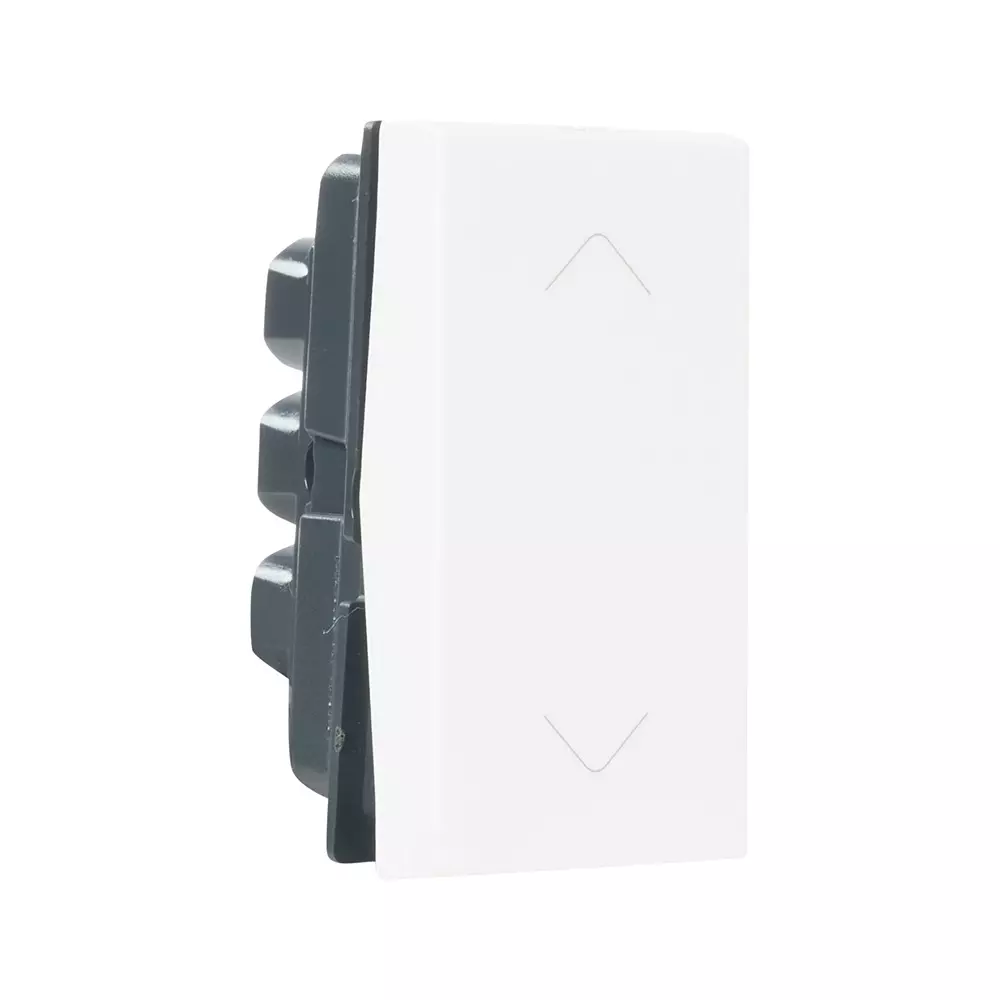 Legrand Myrius Switch 10 A 230 V AC, 2 Ways 1 Module Plastic Body and White Color, 679301
