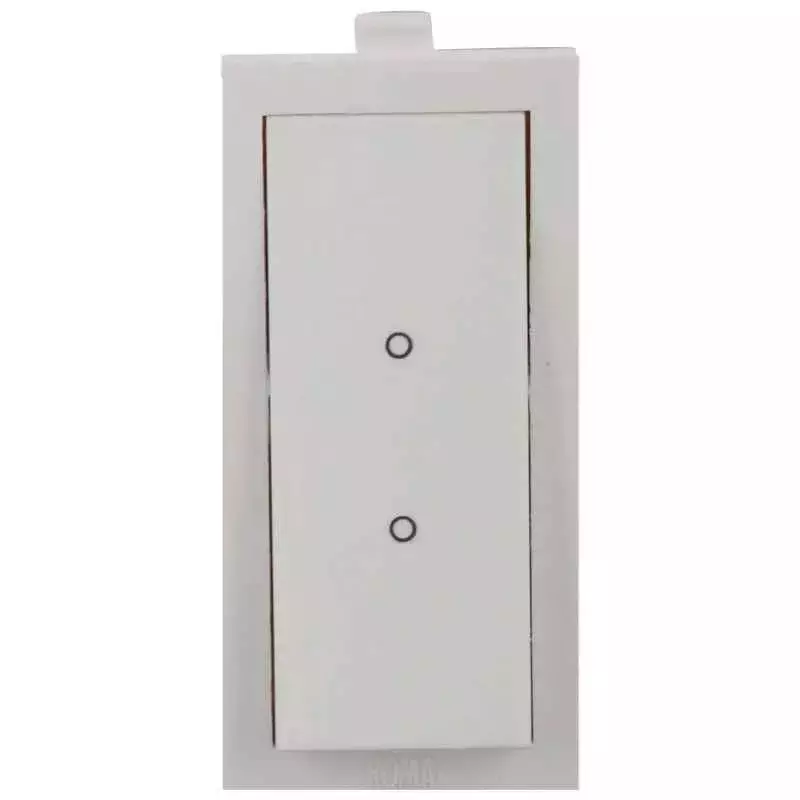 Anchor Roma Classic Switch with Neon White 10 Amp 100 W SBL Load, 21033 (Pack of 20)