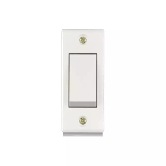 Anchor Penta Cherry 1 Way Switch White 6 Amp 100 W SBL Load, 50145 (Pack of 20)