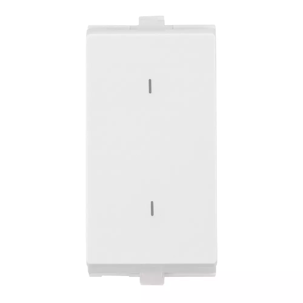 Anchor Penta 2 Way Switch White 1 Module 16 Amp 200 W SBL Load, 65008 (Pack of 10)
