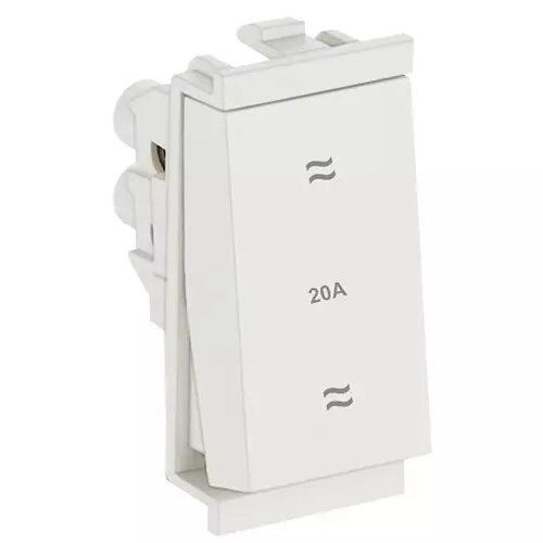 Golek Accura Electrical Switch Small Jumbo 2 Way 1 Modular, 5447 (Pack of 20)