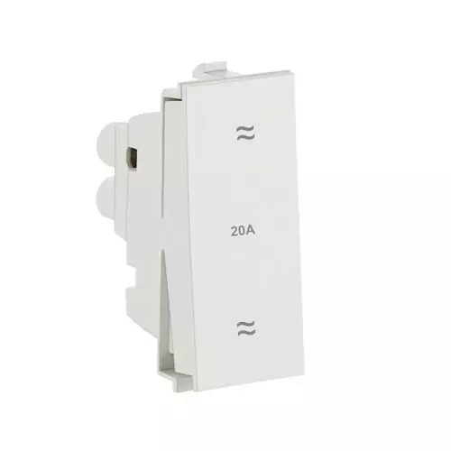 Golek Accura Electrical Switch Flat 2 Way 1 Modular, 5557 (Pack of 20)