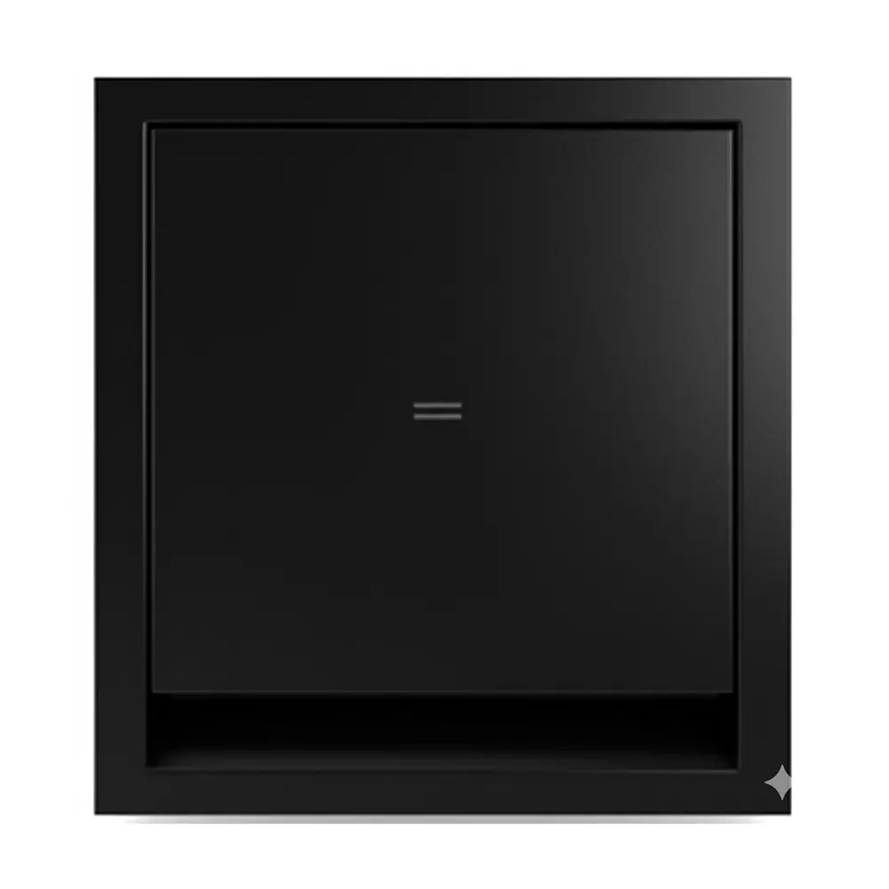 K9 Benz Switch 2 Way 2 Module 6 Amp Black, 9607 (Pack of 10)