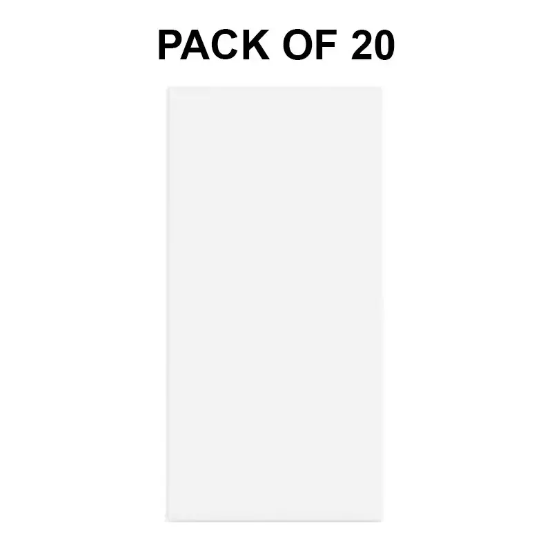 K9 Evoq Arc Switch 1 Way 6 Amp 1 Module White, 9351 (Pack of 20)